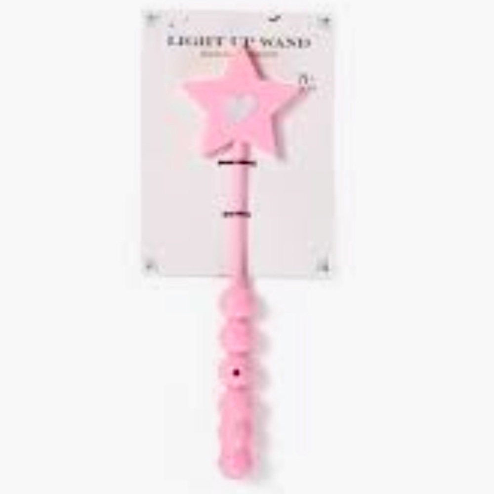 10/$13 NWT light up princess wand - pink